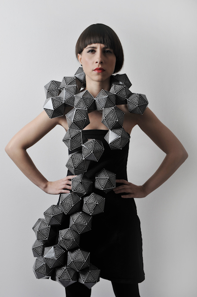 Amila Hrustic Geometric Dresses Platos Collection 5