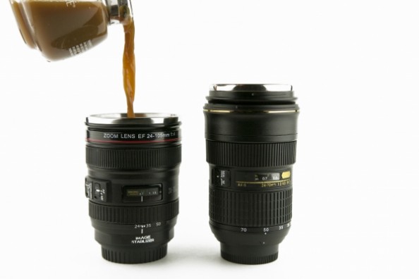 Inspirational Coffee Mugs Camera Lens Mug