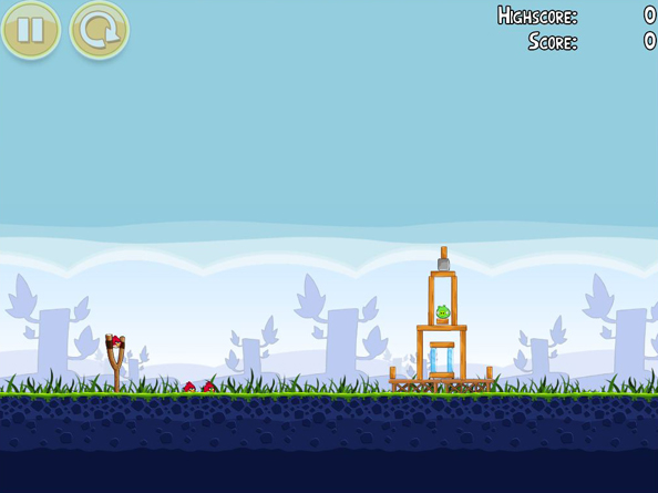 Angry Birds Desktop Game View