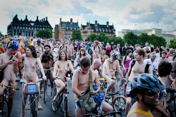 UK World Naked Bike Ride June 2011 7