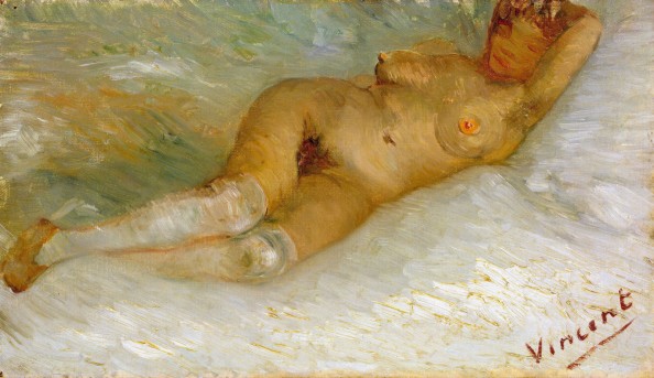Reclining Nude by Vincent Van Gogh