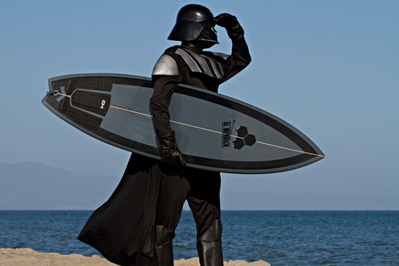 Darth Vader surf board