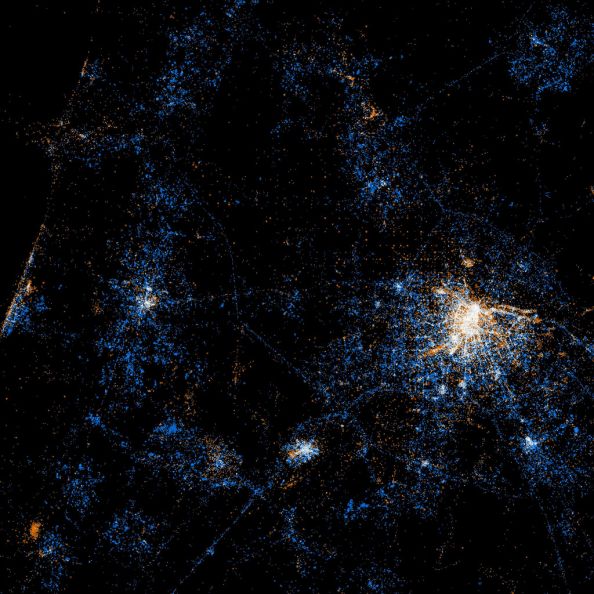 Social Networks Map Of Amsterdam