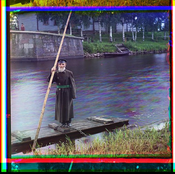 100 Years Old Color Photos of the Russian Empire Mariinskii Canal