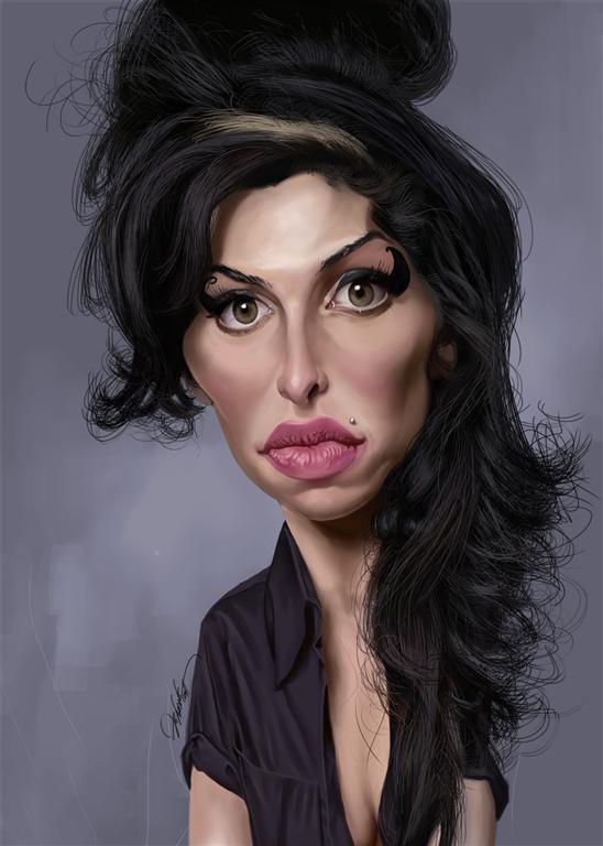 Amy Winehouse Fan Art Cartoon