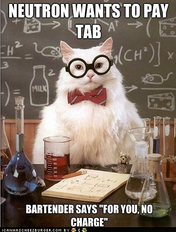 Chemistry Cat Funny Meme 