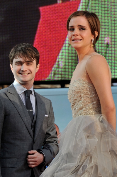 Emma Watson Emotional at the Deathly Hallows Premiere