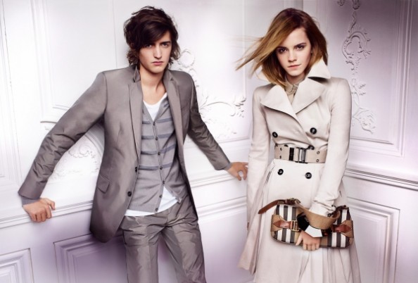 Emma Watson Fashion Burberry Spring 1