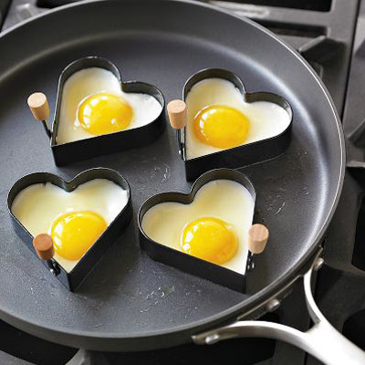 Heart Shaped Egg Fry Rings