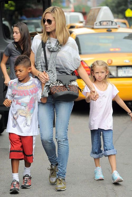 Heidi Klum and Kids