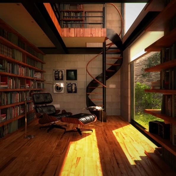 Interior Design Ideas Massive Home Library