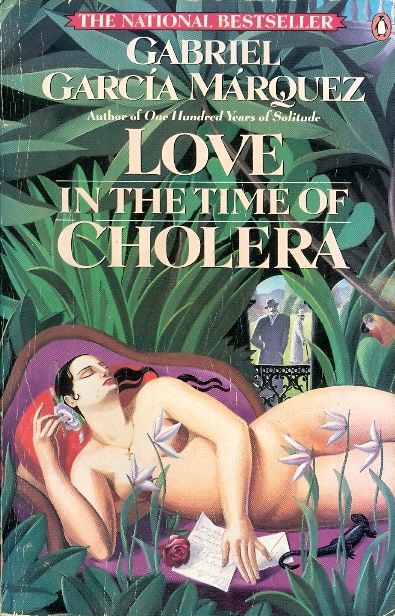 Love in the Time of Cholera by Gabriel Garcia Marquez Book Cover