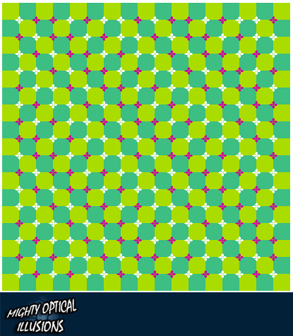 Optical Illusion Waves