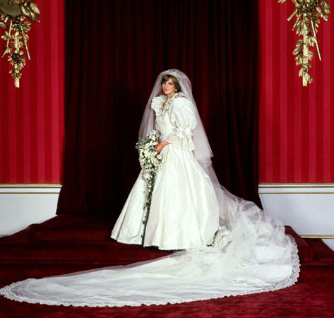 Princess Diana of Wales wedding dress