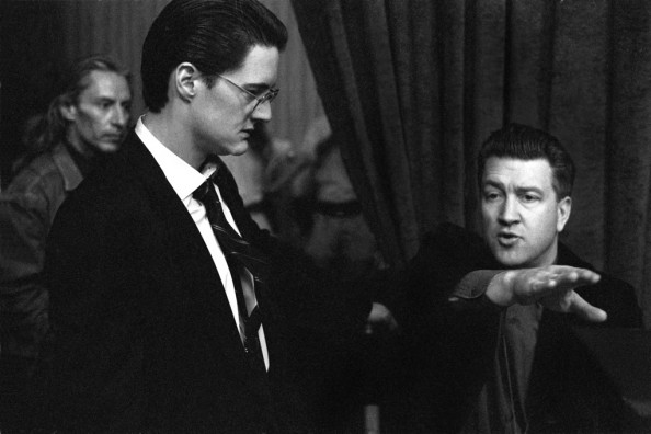 Richard Beymer with David Lynch at the Twin Peaks Festival Photo