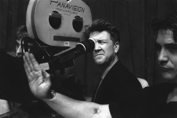 David Lynch on the Twin Peaks Set in Richard Beymer Photos Collection