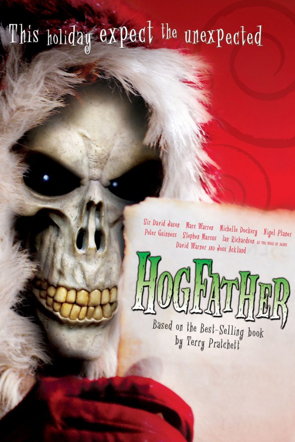The Hogfather DVD Cover Movie Adaptation After a Terry Pratchett Book