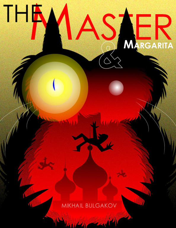 The Master and Margarita by Mikhail Bulgakov Book Cover