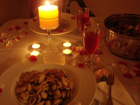 Valentines Day Romantic Dinner