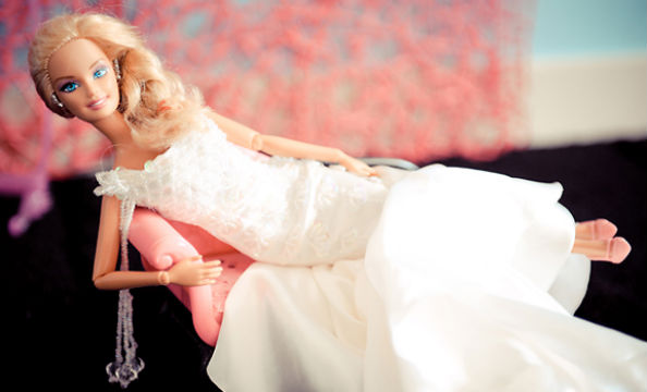 Barbie and Ken Wedding Photo Shoot Wedding Preparations