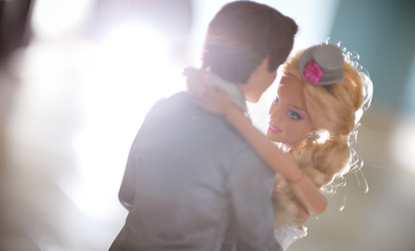 Barbie and Ken Wedding Photo Shoot Wedding Dance