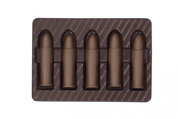 Chocolate Weapons Bullets