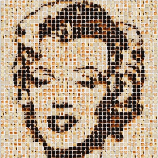 Marilyn Monroe Toast Portrait by Henry Hargreaves