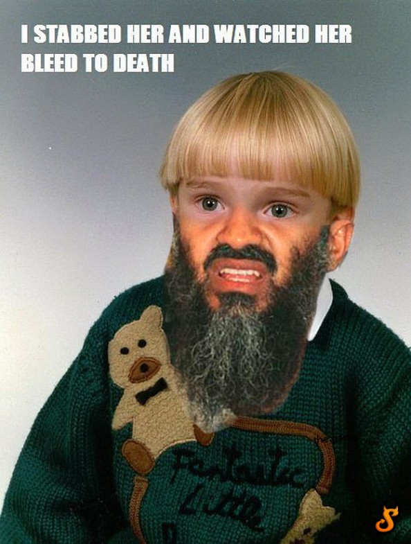Osama Beard Frenzy Kid