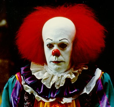 Scary Clown Top 10 Clown Horrors Pennywise