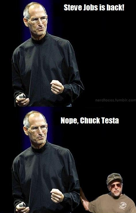 Steve Jobs Worst Death Jokes chuck testa