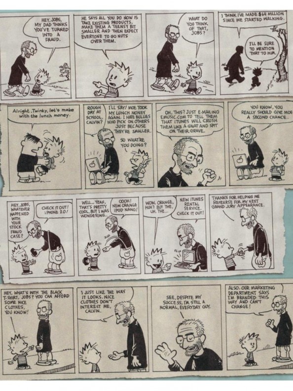 Steve Jobs Jokes Calvin