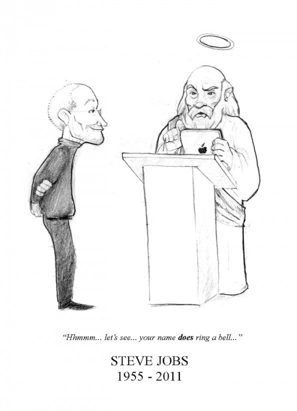 Steve Jobs Jokes heaven
