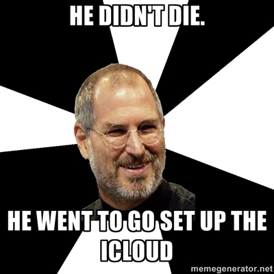Steve Jobs Jokes iCloud