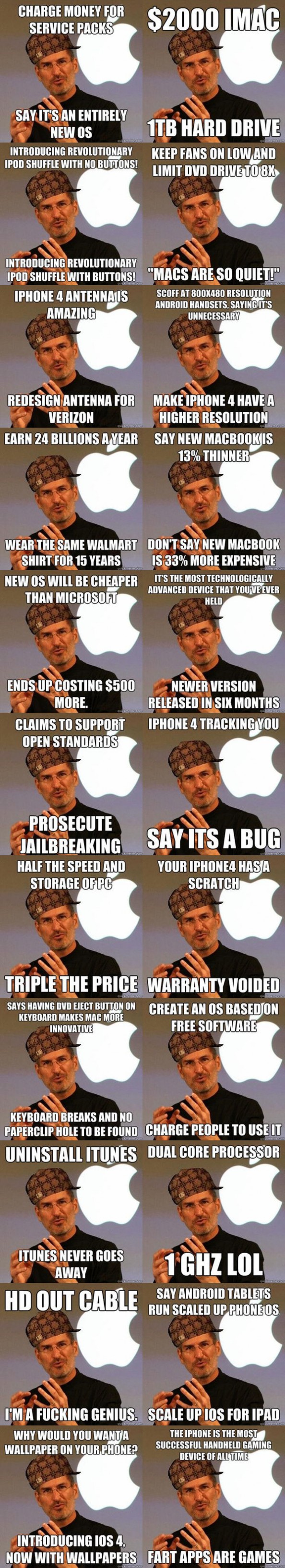 Steve Jobs Jokes Scumbag Steve Galore