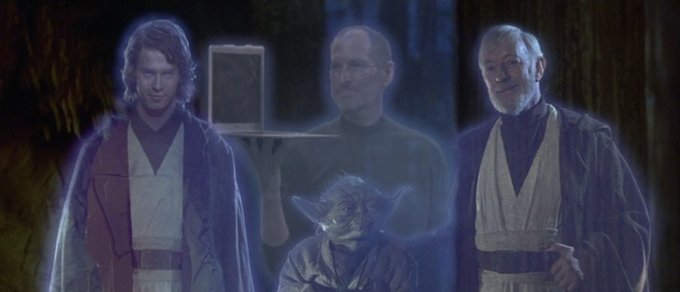 Steve Jobs Jokes Star Wars