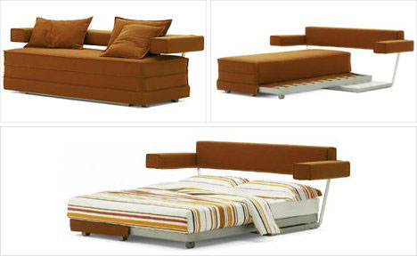Transforming Furniture- Sofa into Bed
