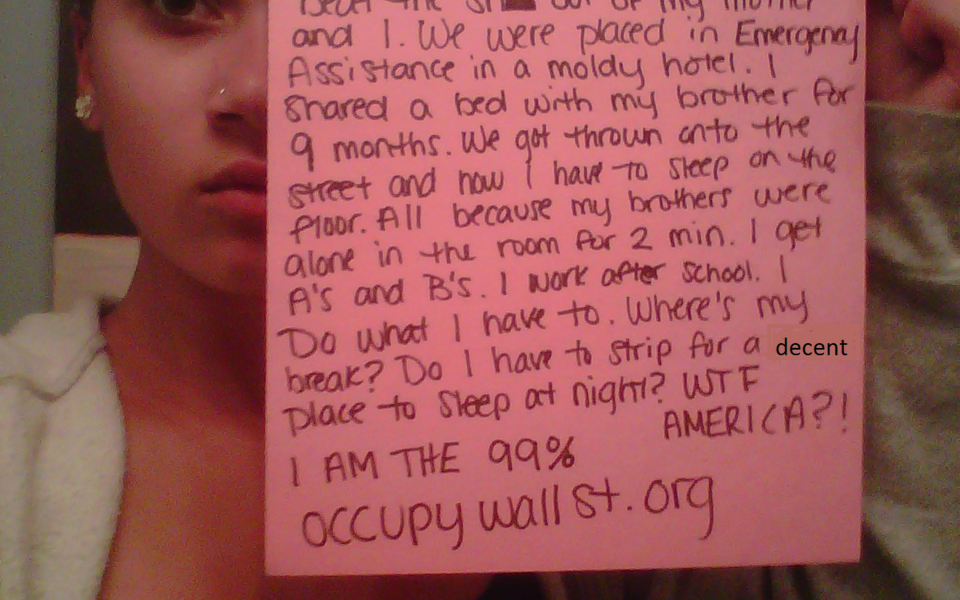 We Are the 99 Percent She Could Strip