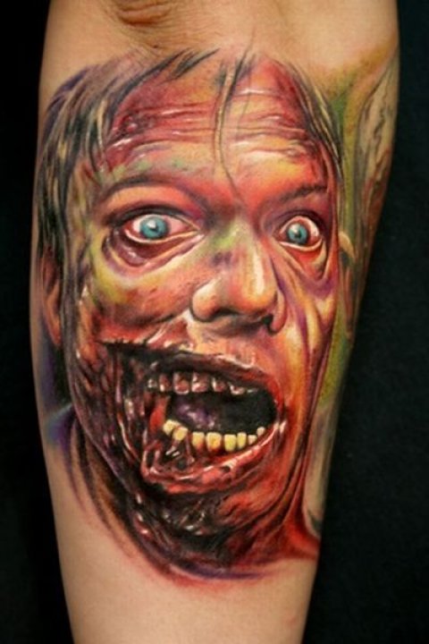 Zombies Monsters Tattoos Halloween19
