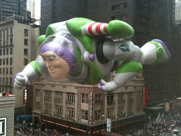 Macy's Thanksgiving Day Parade Buzz Lightyear Balloon