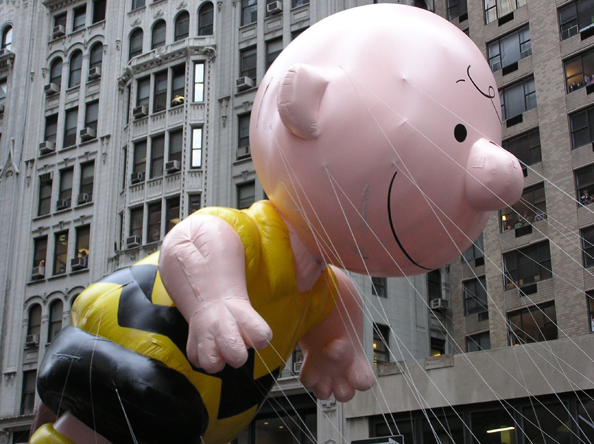 Macy's Thanksgiving Day Parade Charlie Brown Balloon