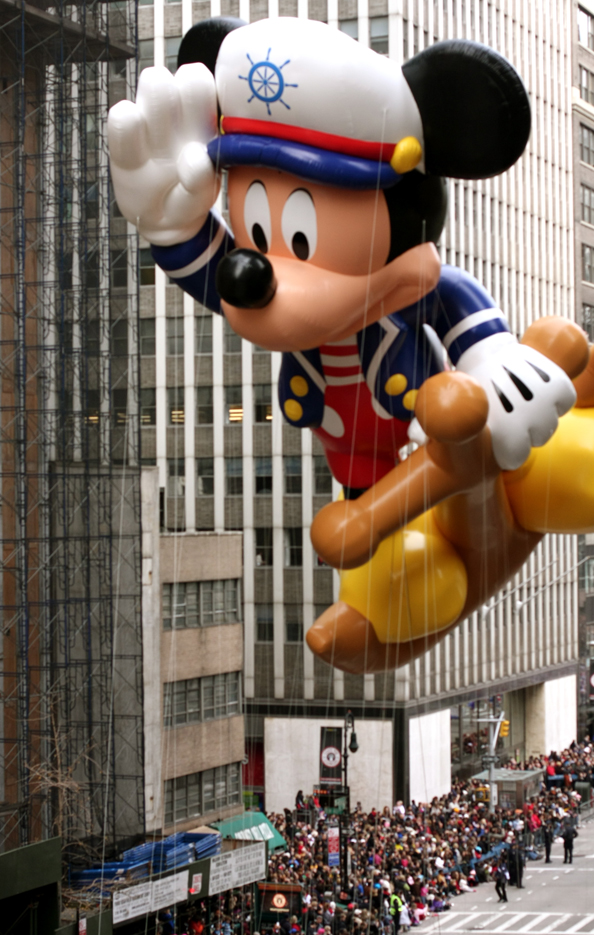 Macy's Thanksgiving Day Parade Mickey Mouse Balloon
