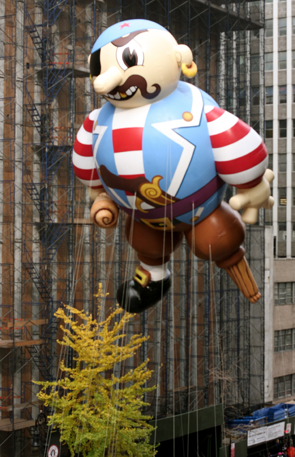Macy's Thanksgiving Day Parade Artie The Pirate Balloon
