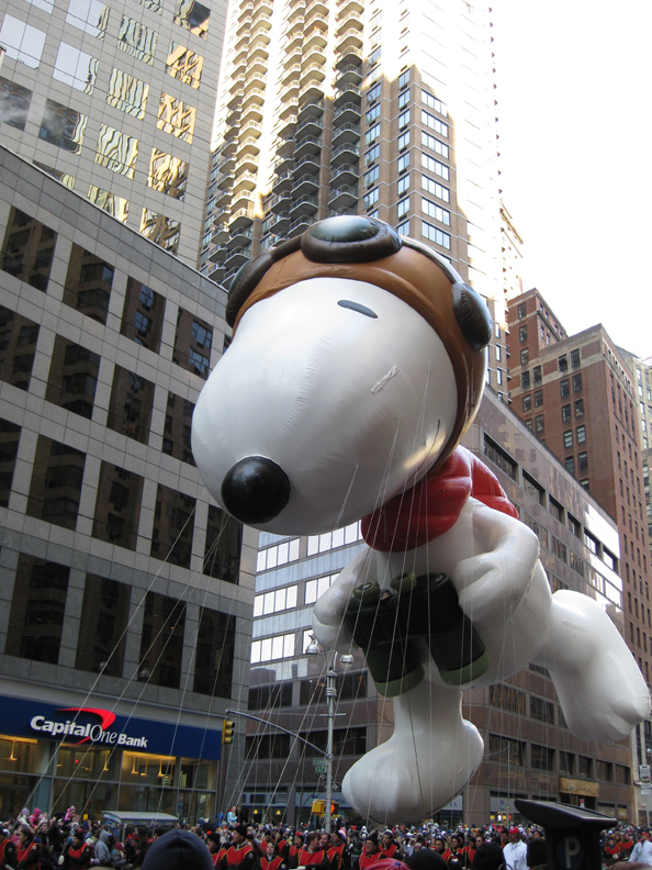 Macy's Thanksgiving Day Parade Snoopy Balloon