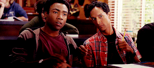 Troy and Abed from Community