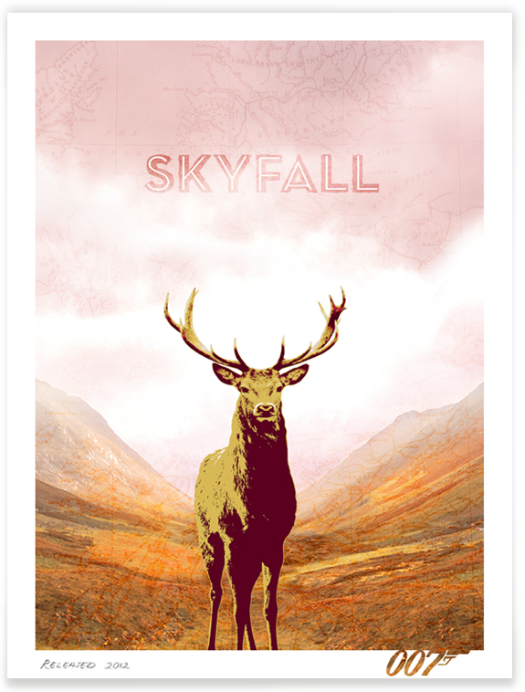 Skyfall Fan-made Movie Poster by Herring&Haggis