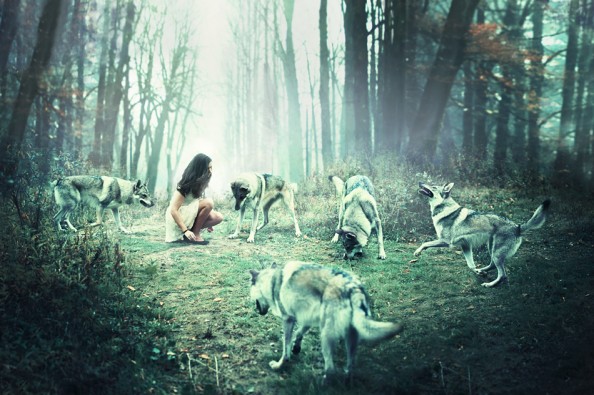 Julie de Waroquier 01Dances with wolves