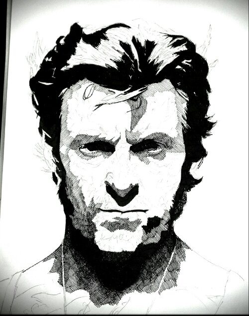 Rik Reimert Drawings Wolverine