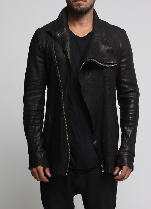 Men's Fashion Leather Jacket Fall 2013