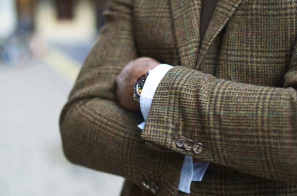 Tweed Suit Fall Fashion for Men