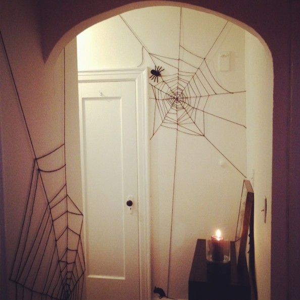 Yarn Spider web